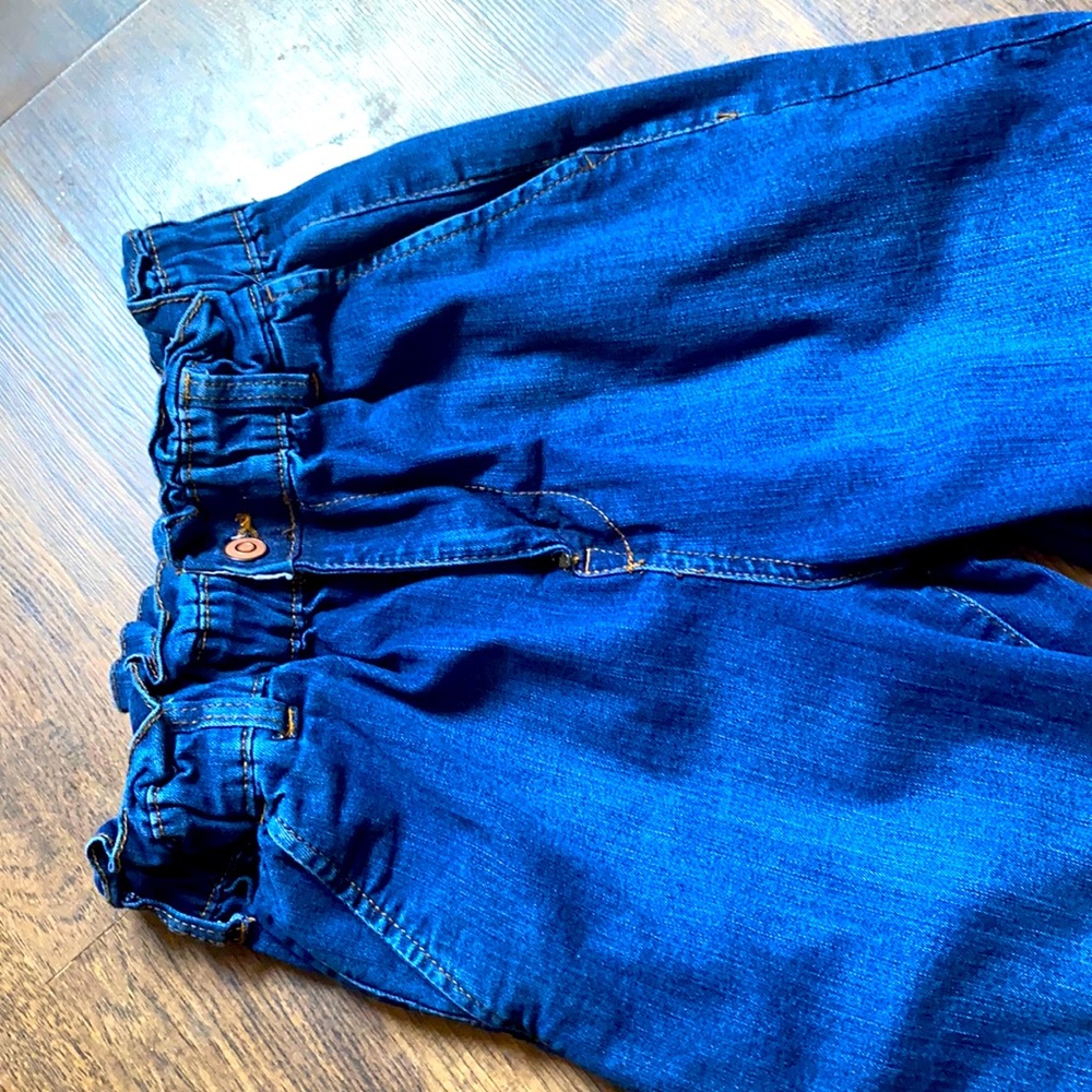One pair of size 3-5 mom style jeans